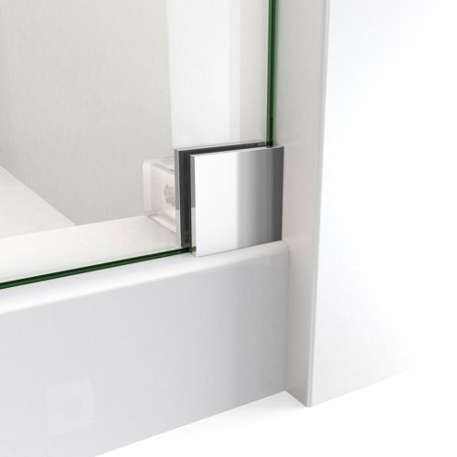 DreamLine 68" 72" W x 76" H Single Sliding Frameless Shower Door with